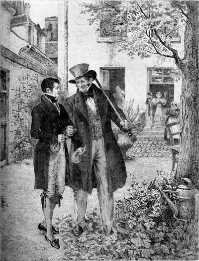 Illustration de Le Père Goriot, œuvre de Honoré de Balzac.