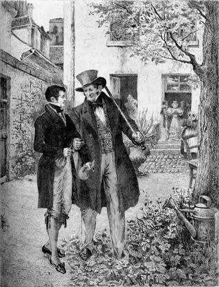 Illustration du roman Le Père Goriot d'Honoré de Balzac